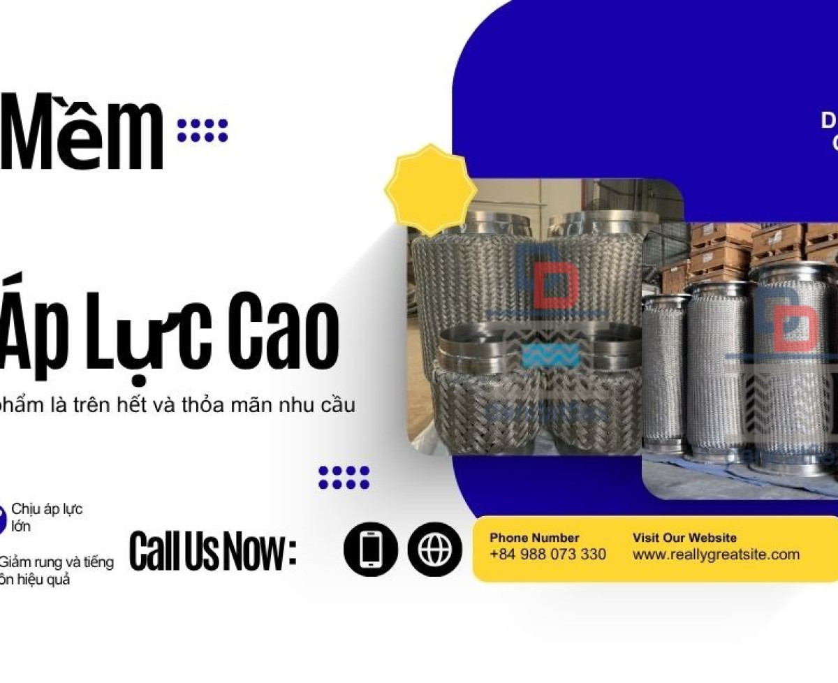 Ống Mềm Inox 304 Chịu Nhiệt, Chịu Áp Cao - Giá Tốt 2026