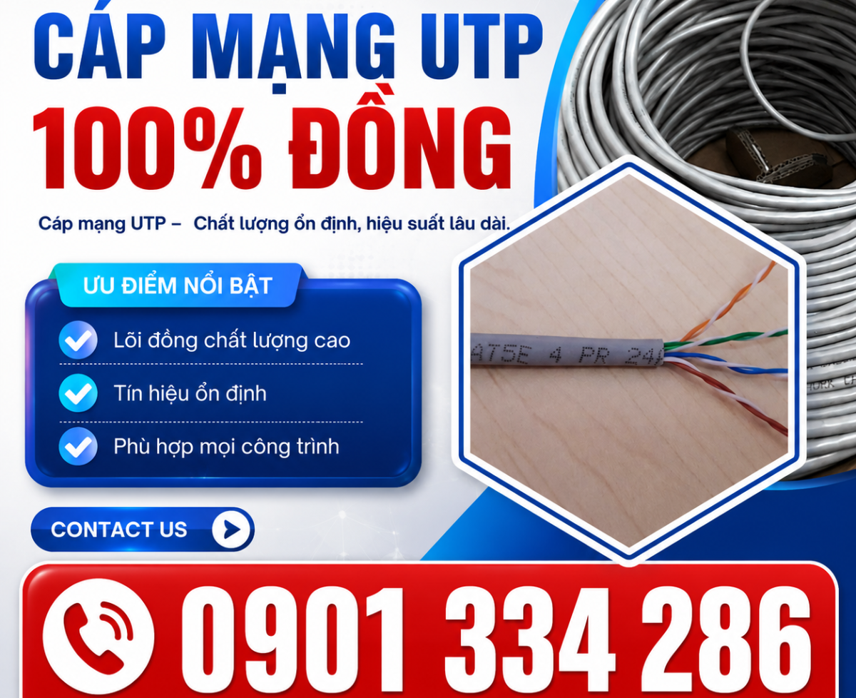 Cáp Mạng Cat5e & Cat6 ALTEK KABEL – Đồng Nguyên Chất 100%