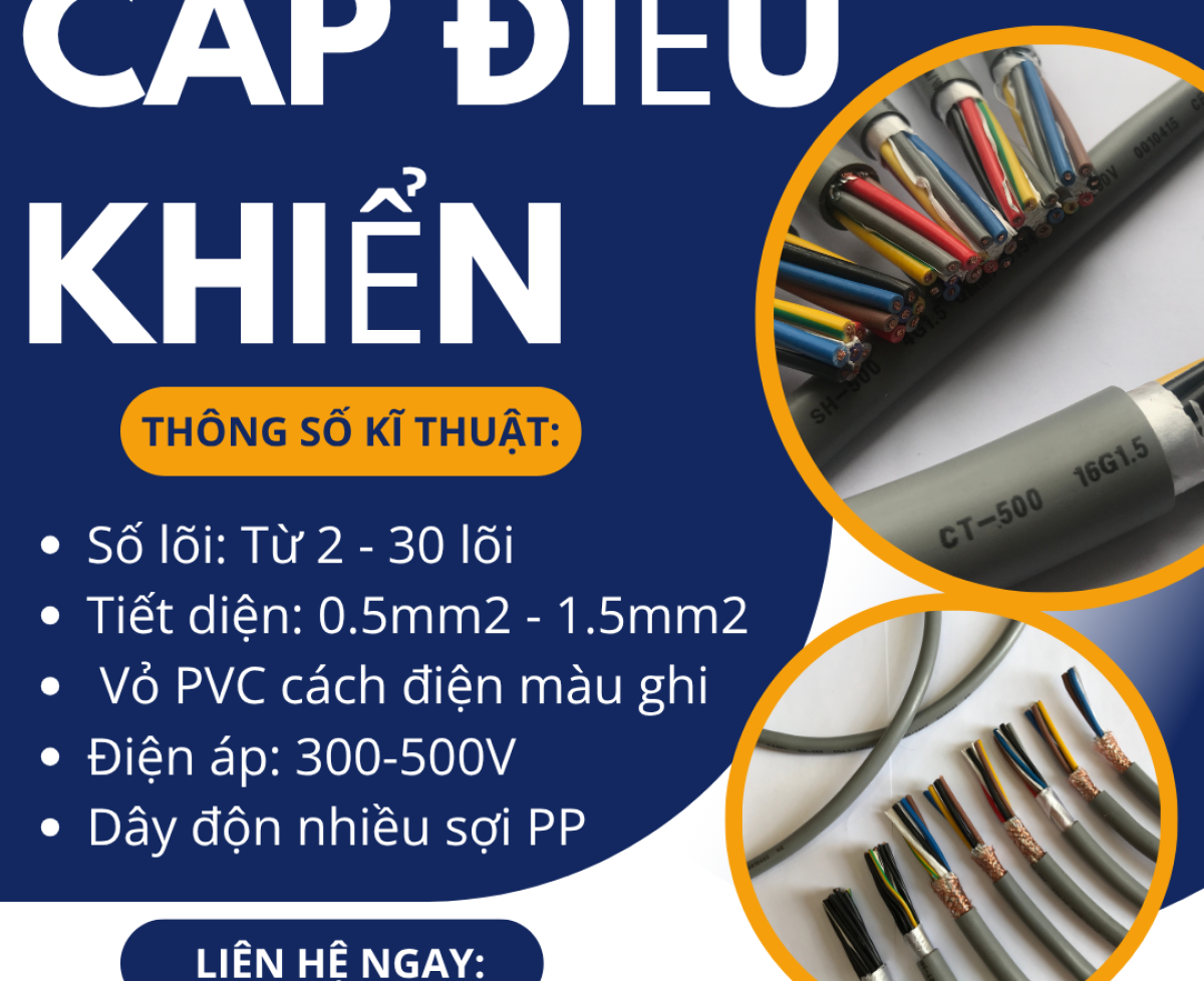 Cáp Điều Khiển ALTEK KABEL PVC Màu Ghi - Bền Bỉ, Dễ Thi Công