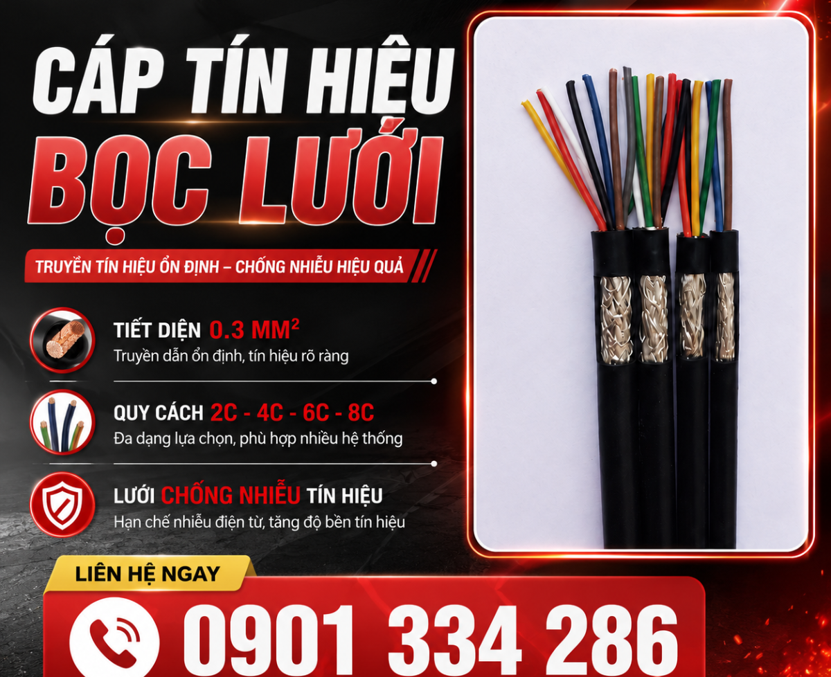 Cáp Tín Hiệu Chống Nhiễu 0.3mm² ALTEK KABEL | Giải Pháp Truyền Tín Hiệu Ổn Định Cho Hệ Thống Điều Khiển