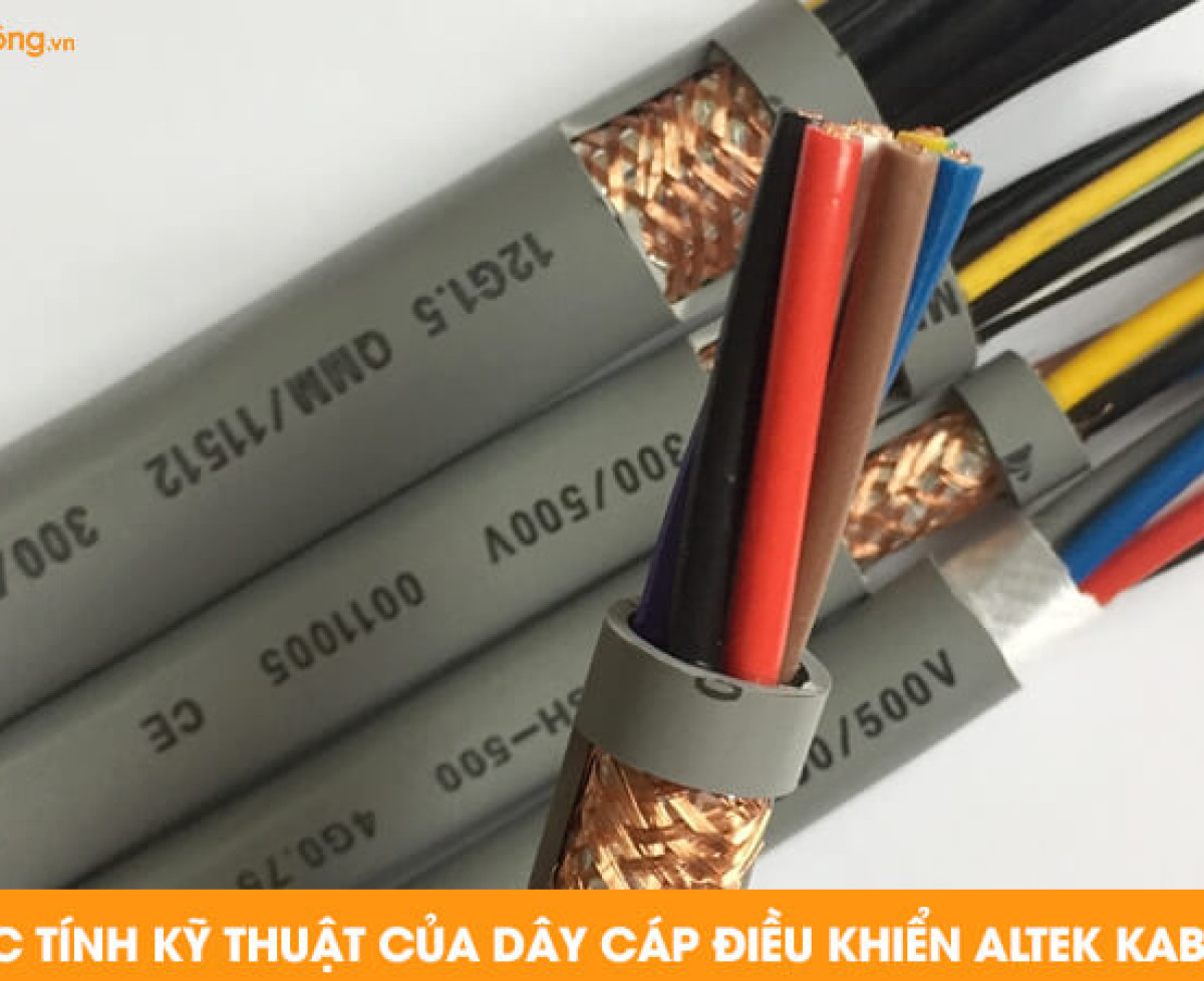 Cáp RS485 Altek Kabel – Truyền dữ liệu ổn định, chống nhiễu hiệu quả