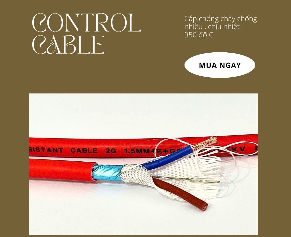 Cáp Chống Cháy PCCC,Dùng Cho Tòa Nhà, Nhà Xưởng