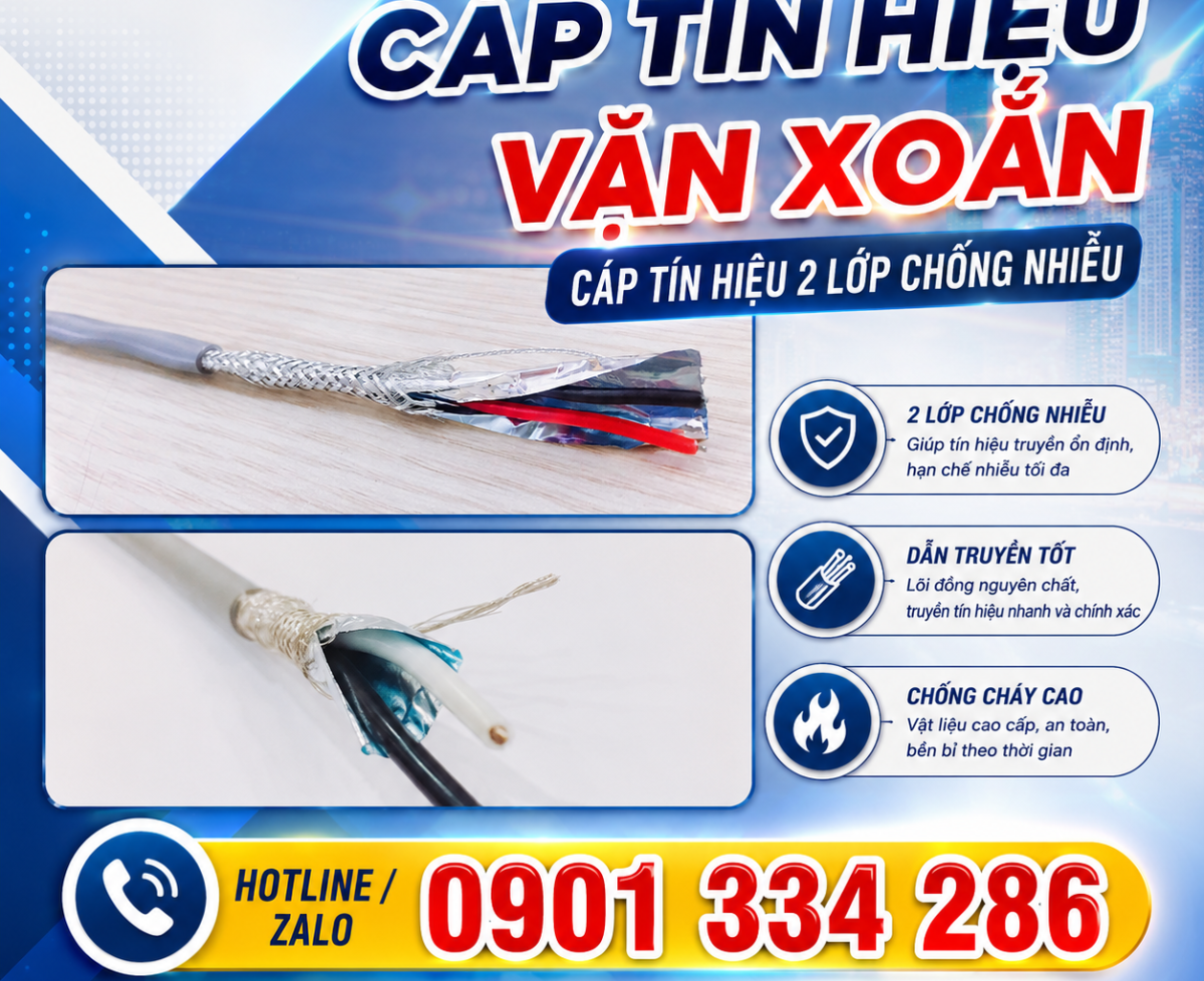 Cáp Chống Cháy Chống Nhiễu ALTEK KABEL