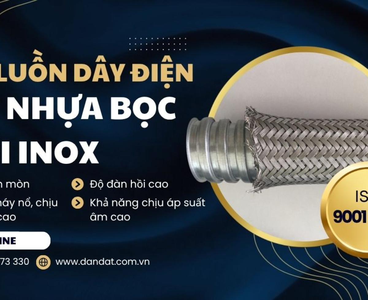 Ống Ruột Gà Lõi Thép Bọc Nhựa Pvc/ Ống Luồn Dây Điện Và Phụ Kiện/ Ống Ruột Gà Inox Chống Cháy Nổ