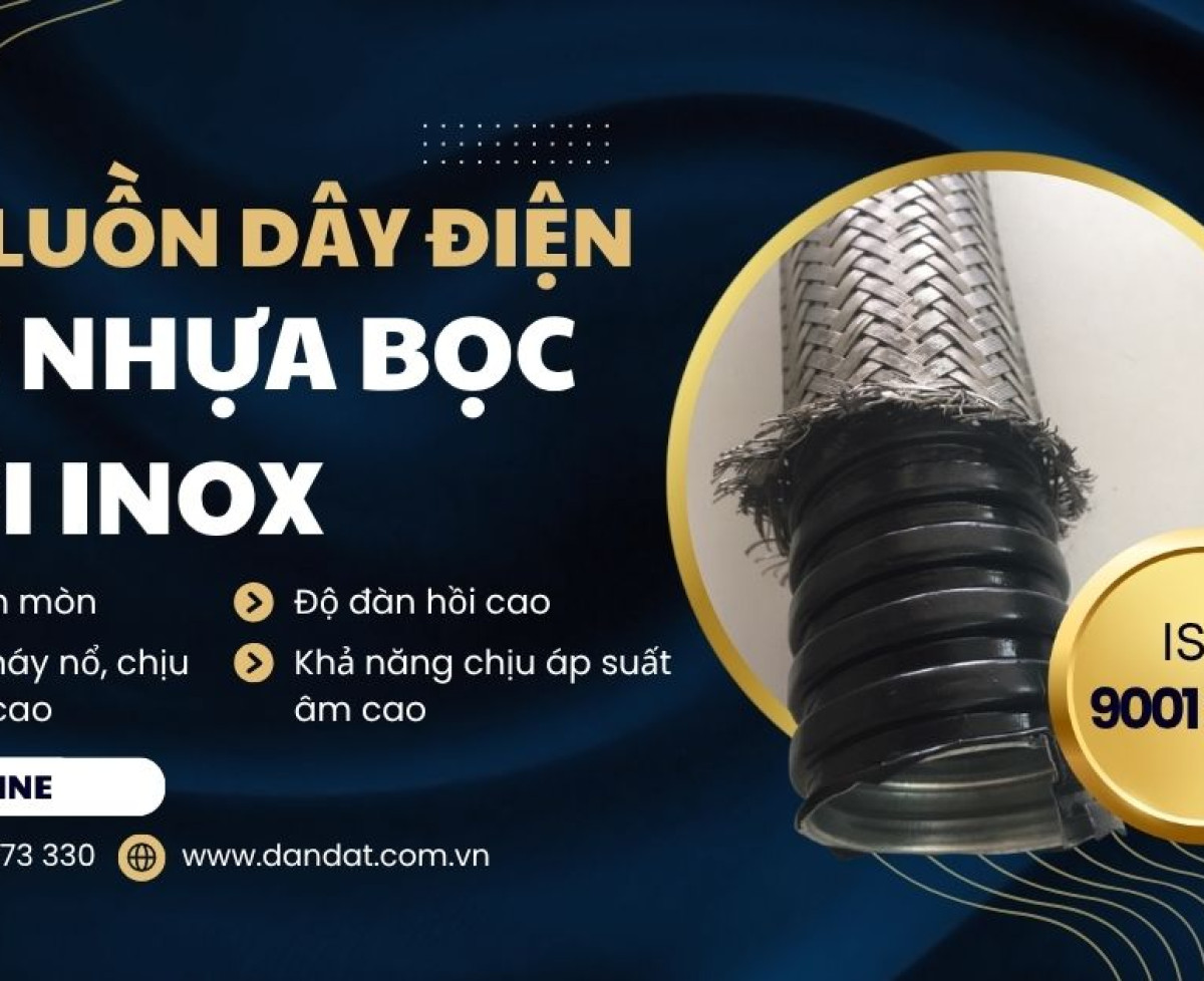 Ống Ruột Gà Lõi Thép Bọc Nhựa Pvc/ Ống Luồn Dây Điện Và Phụ Kiện/ Ống Ruột Gà Inox Chống Cháy Nổ