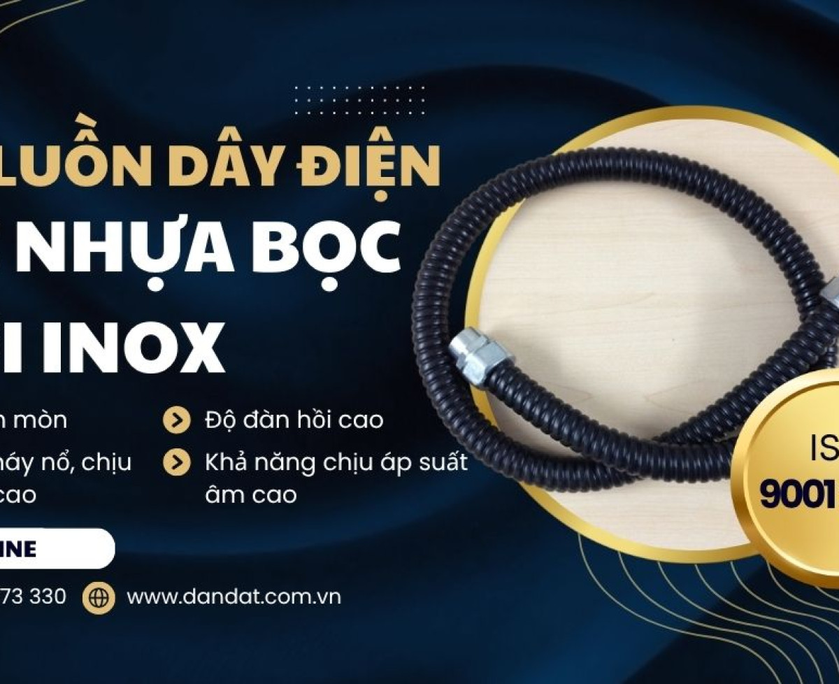 Ống Ruột Gà Lõi Thép Bọc Nhựa Pvc/ Ống Luồn Dây Điện Và Phụ Kiện/ Ống Ruột Gà Inox Chống Cháy Nổ