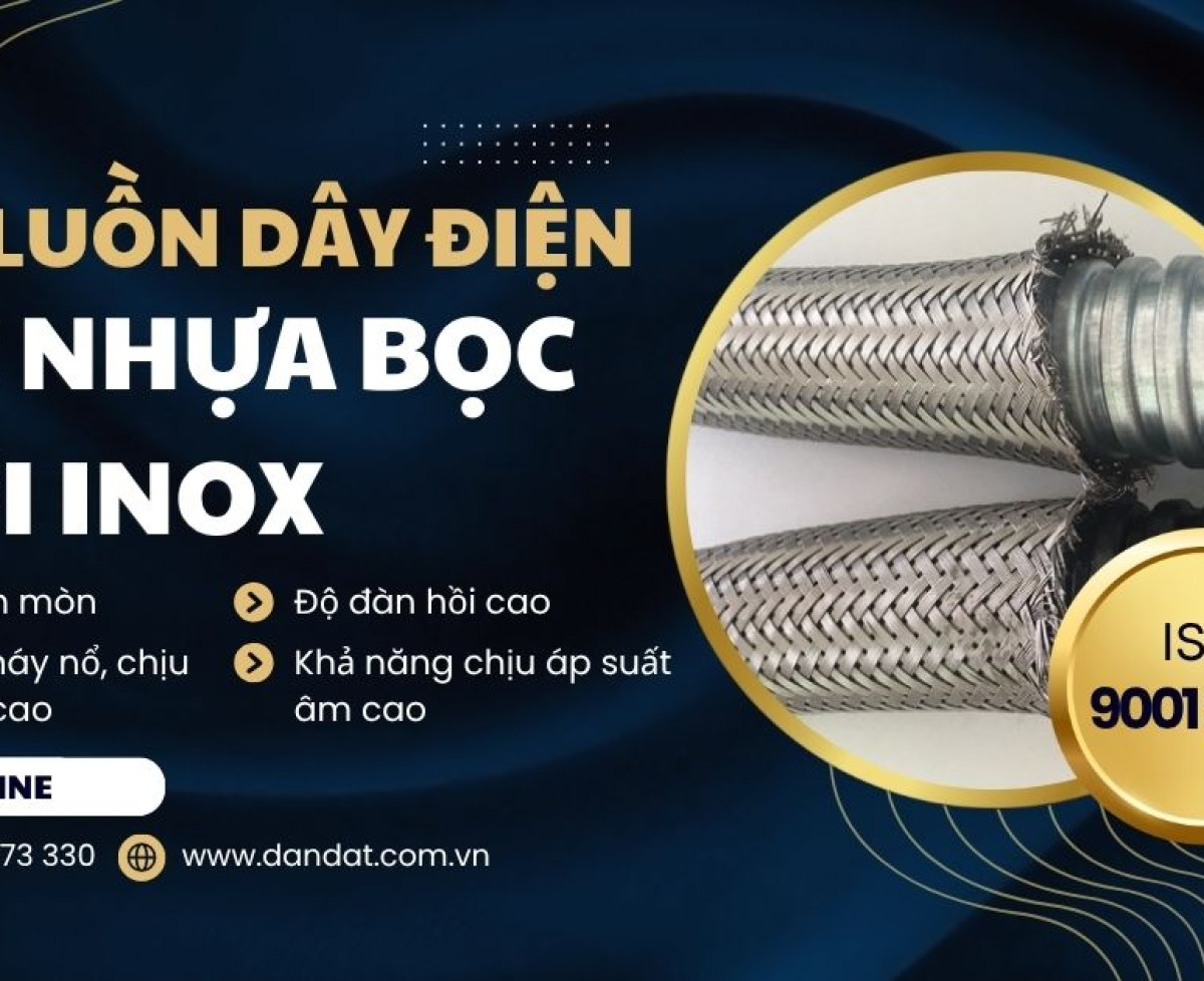 Ống Ruột Gà Lõi Thép Bọc Nhựa Pvc/ Ống Luồn Dây Điện Và Phụ Kiện/ Ống Ruột Gà Inox Chống Cháy Nổ
