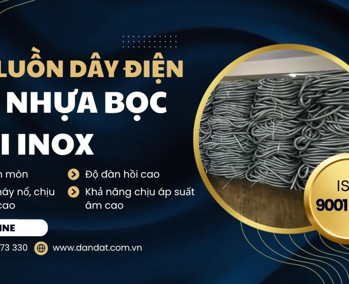 Ống Ruột Gà Lõi Thép Bọc Nhựa Pvc/ Ống Luồn Dây Điện Và Phụ Kiện/ Ống Ruột Gà Inox Chống Cháy Nổ