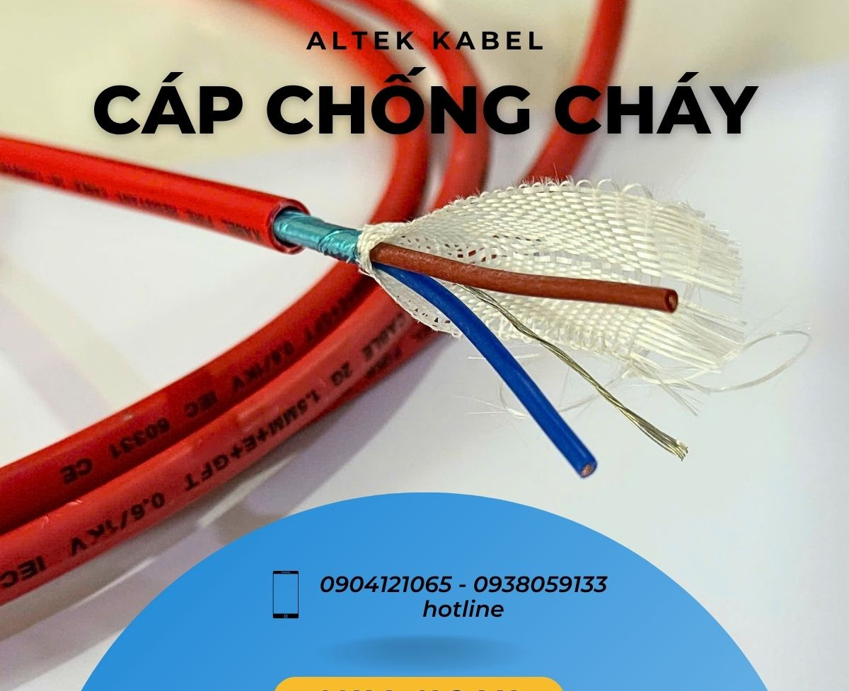 Cáp điều khiển cho hệ thống báo cháy – PCCC
