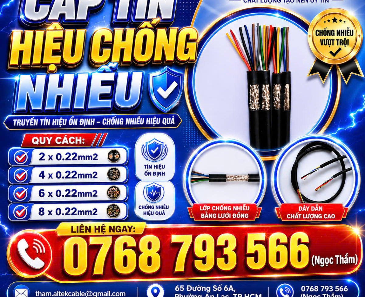 Cáp Tín Hiệu Chống Nhiễu ALTEK KABEL - Chất Lượng Đảm Bảo
