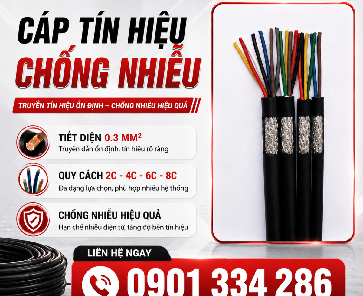 Cáp Tín Hiệu Chống Nhiễu 0.3mm² ALTEK KABEL