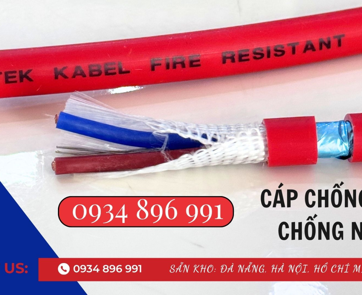 Dây Điện Chống Cháy Chống Nhiễu 2x1.5 Mm2 Sẵn Đà Nẵng, Hồ Chí Minh, Hà Nội