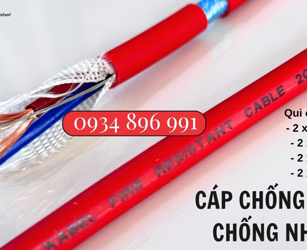 Dây Điện Chống Cháy Chống Nhiễu 2x1.5 Mm2 Sẵn Đà Nẵng, Hồ Chí Minh, Hà Nội