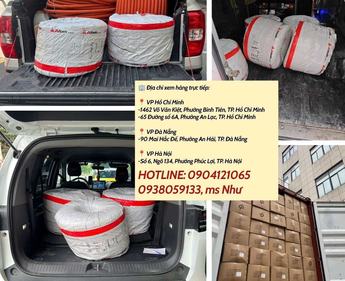 Cáp Điều Khiển Nhiều Lõi, Báo Giá Nhanh, Giao Hàng Toàn Quốc