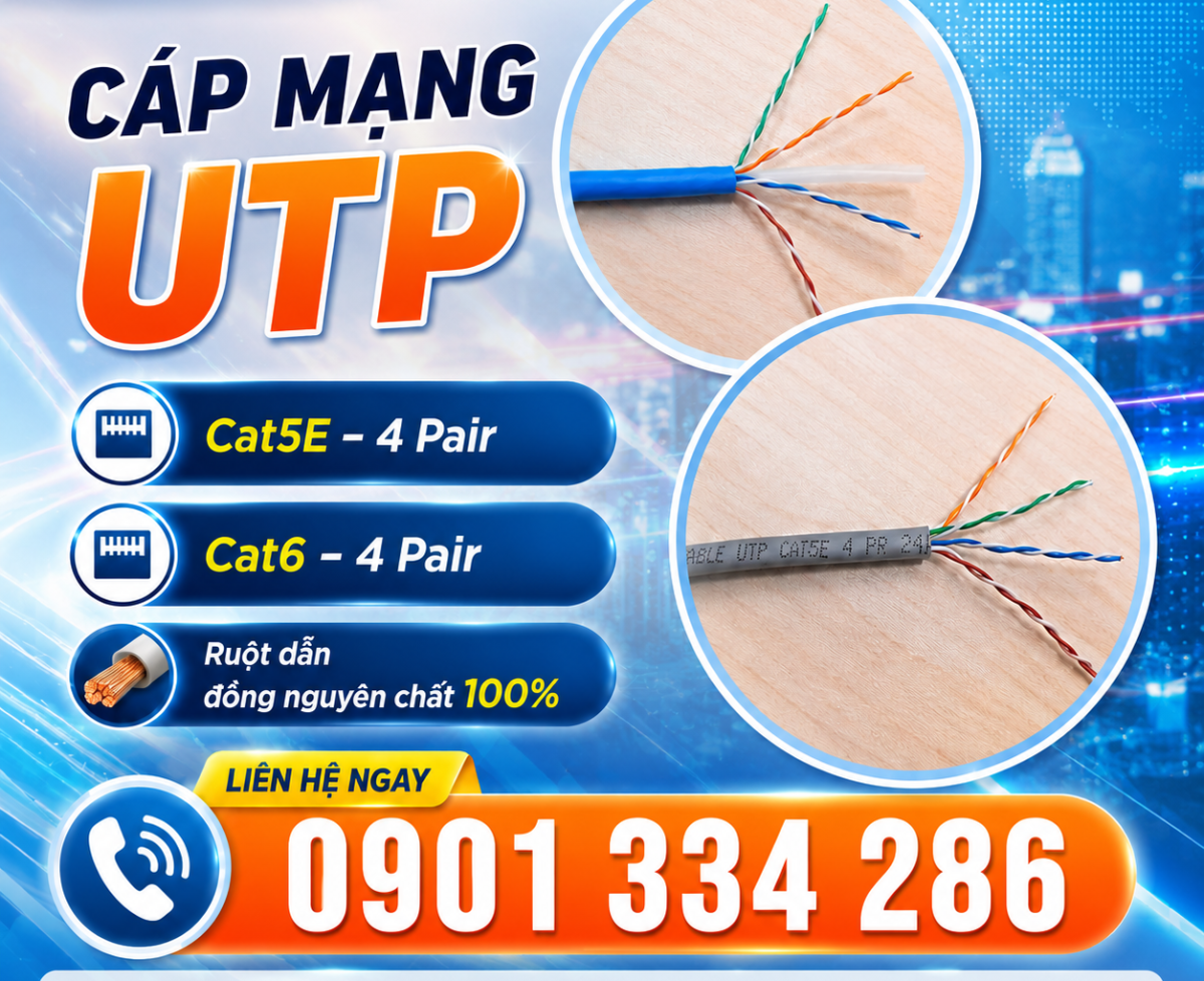 Cáp Mạng UTP 100% Đồng CAT5E CAT6 – ALTEK KABEL
