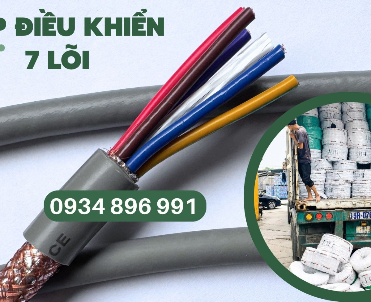 Cáp Điều Khiển 7 Lõi Chống Nhiễu Altek Kabel Giá Tốt – Sẵn Kho Đà Nẵng, Huế, TP.HCM, Hà Nội