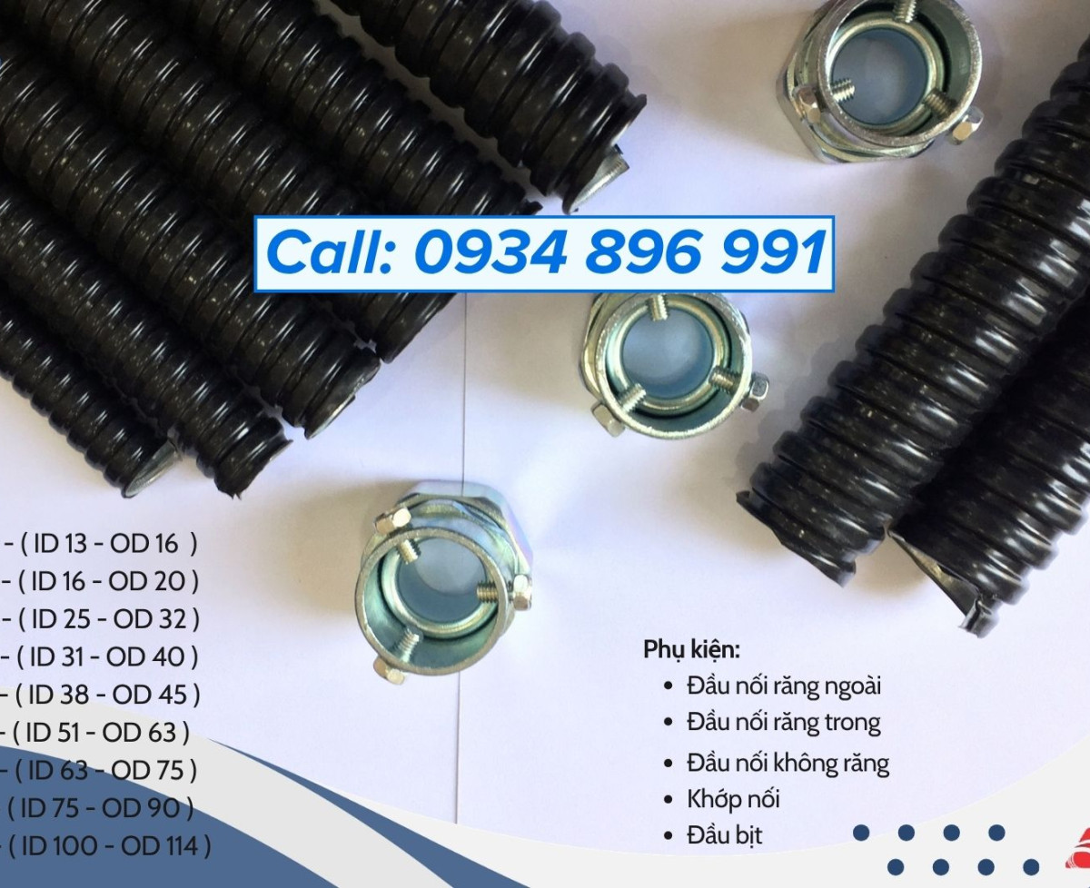 Ống Ruột Gà Lõi Thép Và Phụ Kiện Phi 20 Quảng Bình, Quảng Ngãi, Quảng Nam