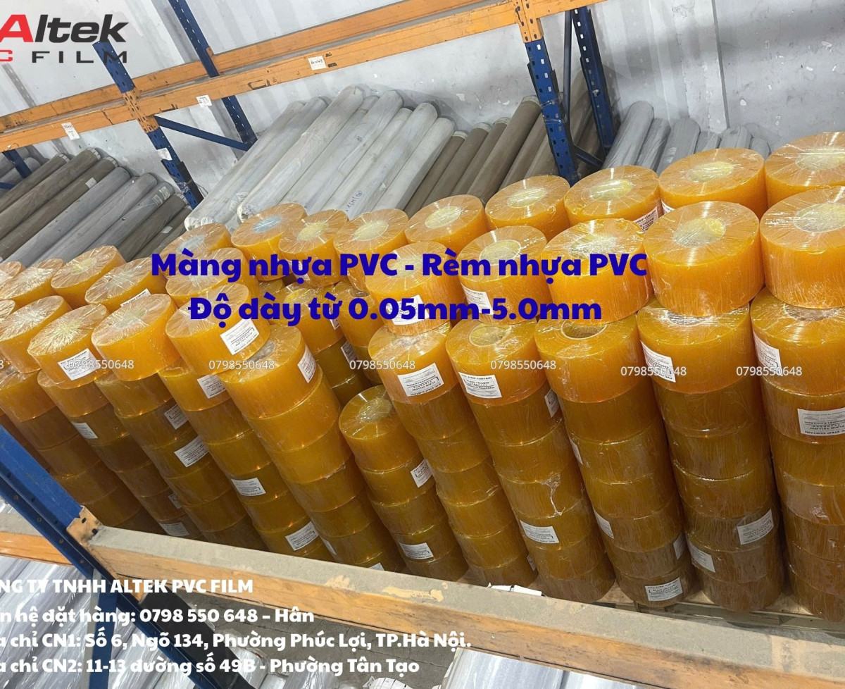 Xưởng phân phối màng nhựa PVC & Rèm ngăn lạnh giá tốt nhất thị trường