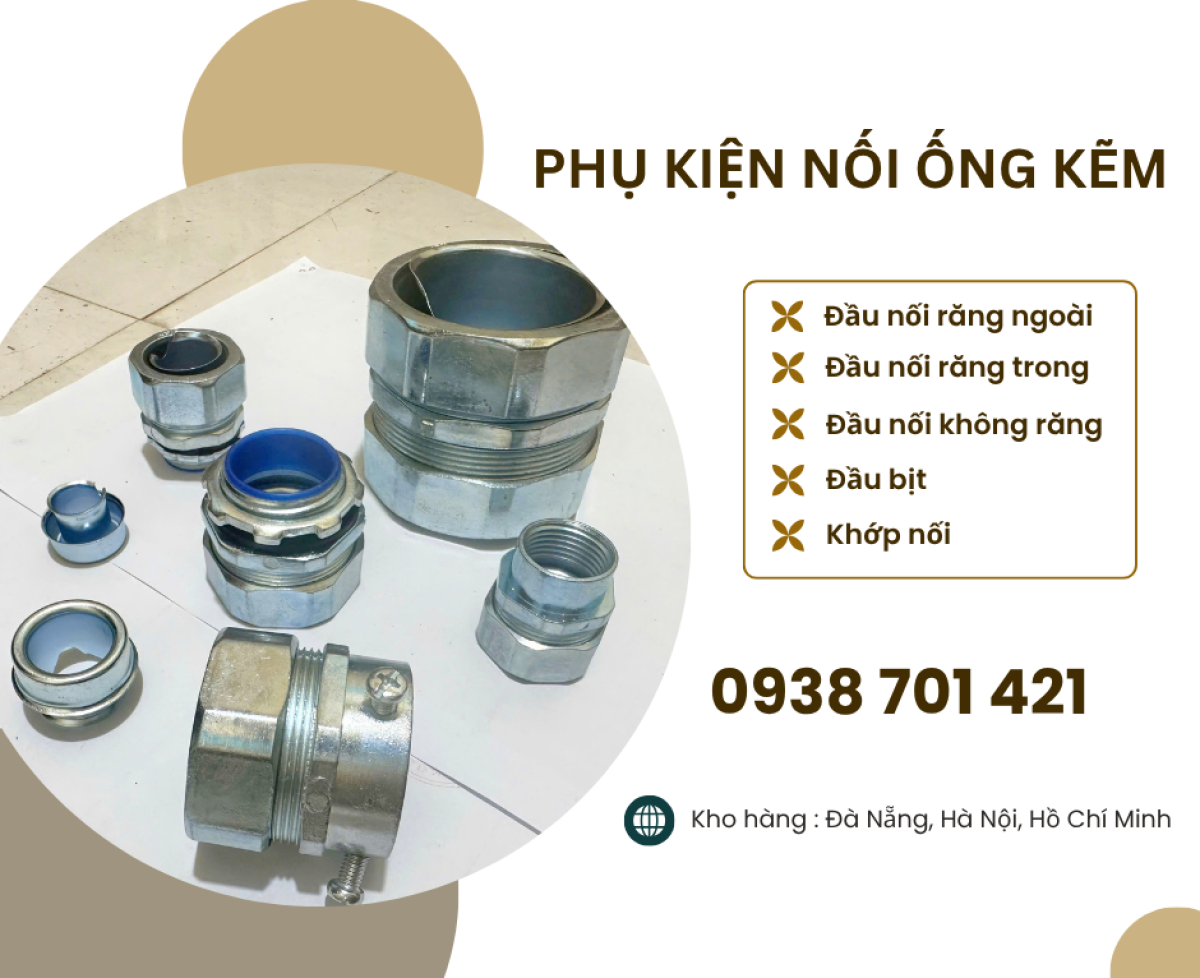 Ống ruột gà lõi thép bọc nhựa PVC và phụ kiện ống sẵn Quy Nhơn, Phú Yên, Khánh Hòa